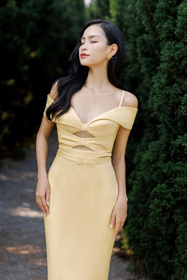 Madalena Dress - Yellow